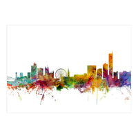 Manchester England Skyline (Print Only)