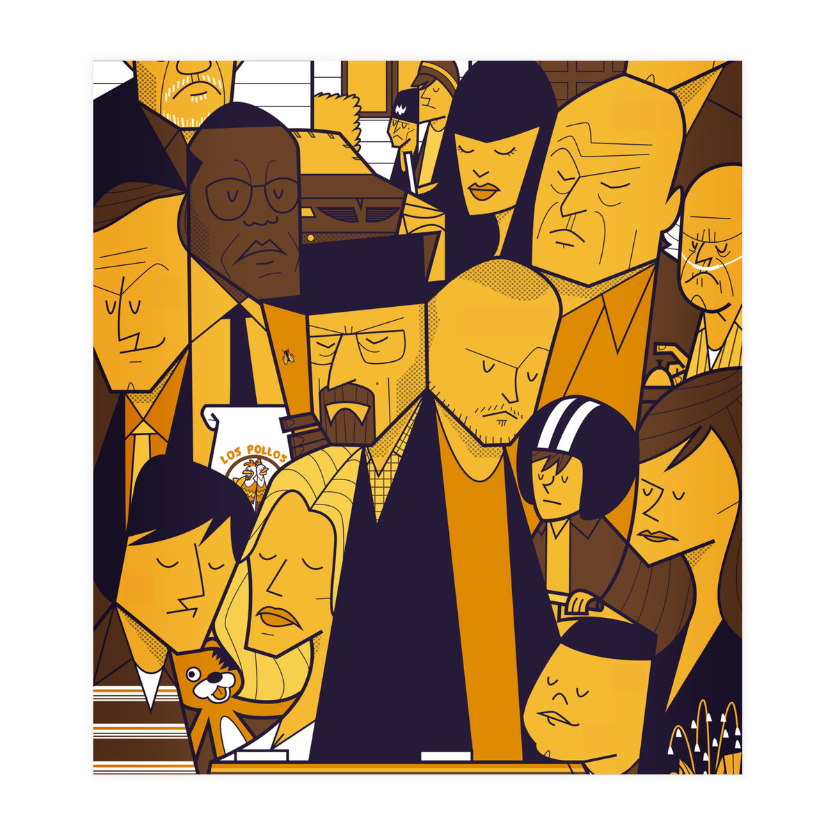 Breaking Bad Yellow (Print Only)