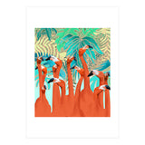 Flamingo Party (Print Only) thumbnail