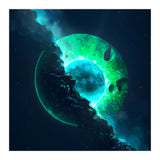 Emerald Lunar Core Cracking Open (Print Only) thumbnail