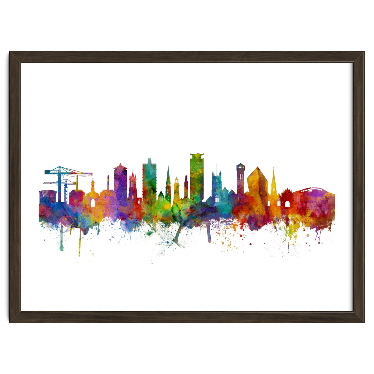 Plymouth England Skyline