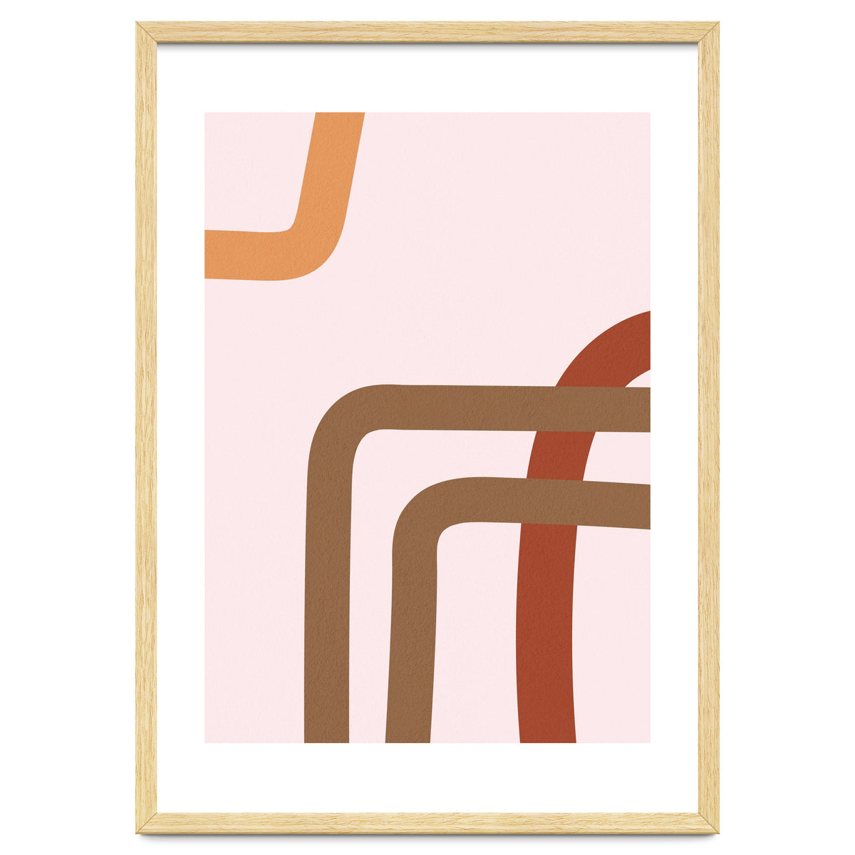 Abstract Colorful Line Art II