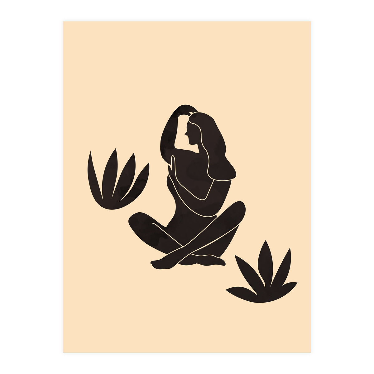 Female Body Line Art (Print Only)