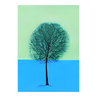 Tree in the snow  (Print Only)