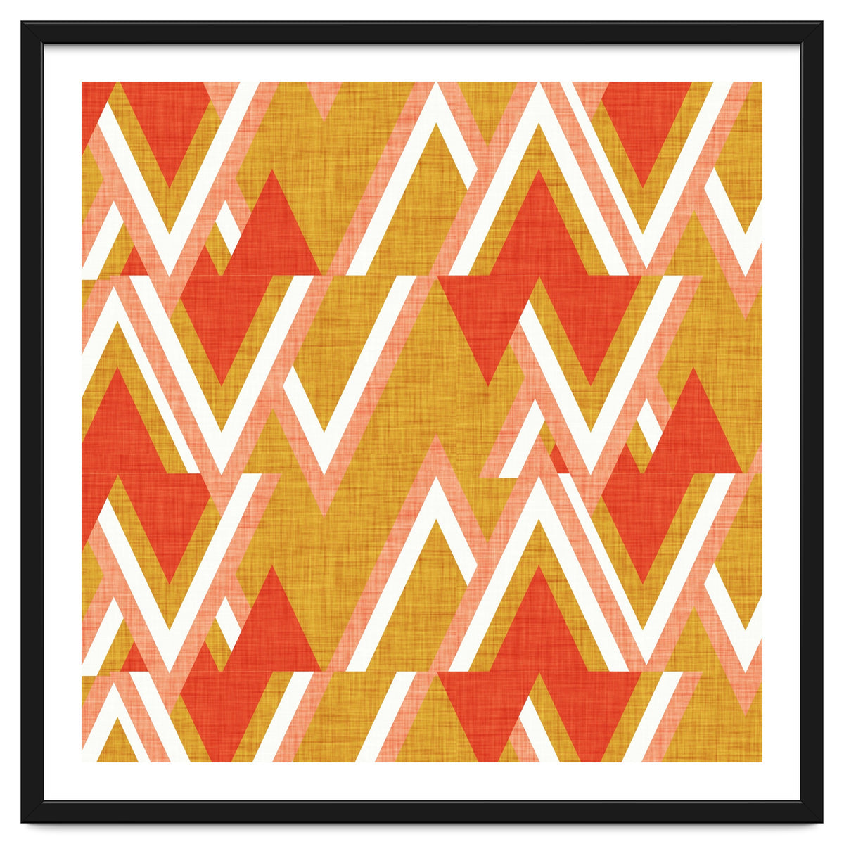 New Mid Mod Woods Mustard