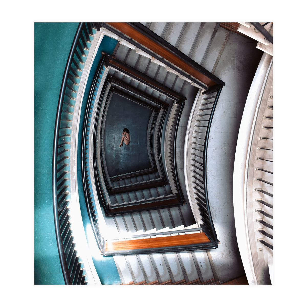 Spiral Staircase 2 (Print Only)
