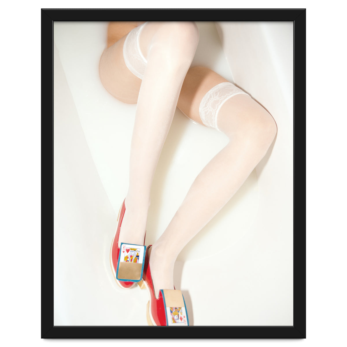 The queen is thirsty. Really, really thirsty