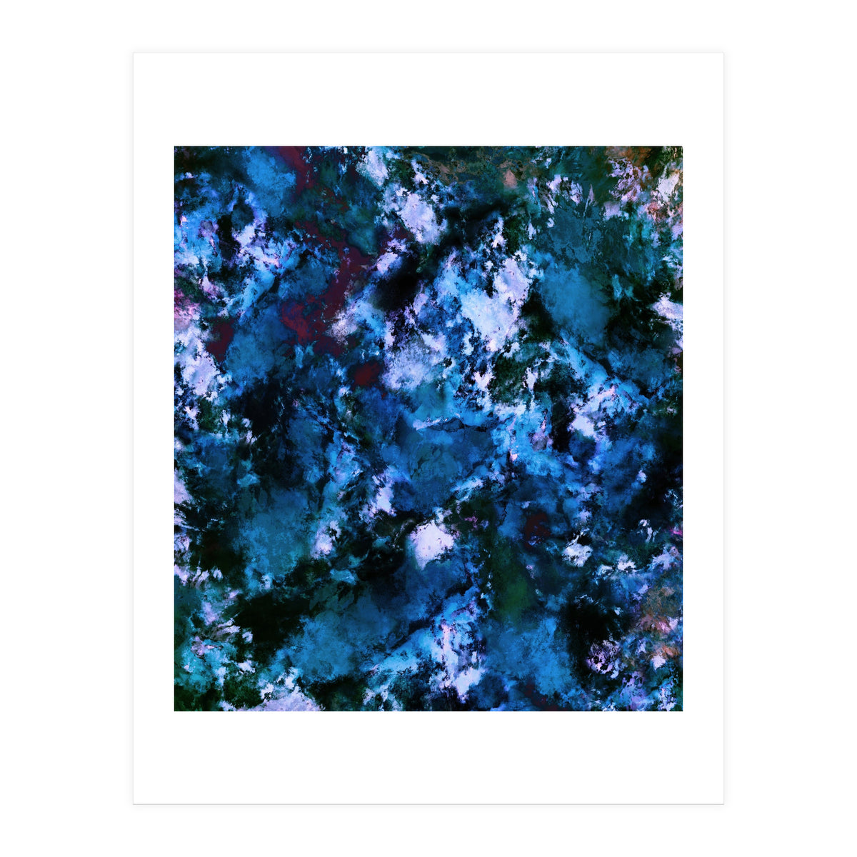 Smouldering Blue (Print Only)