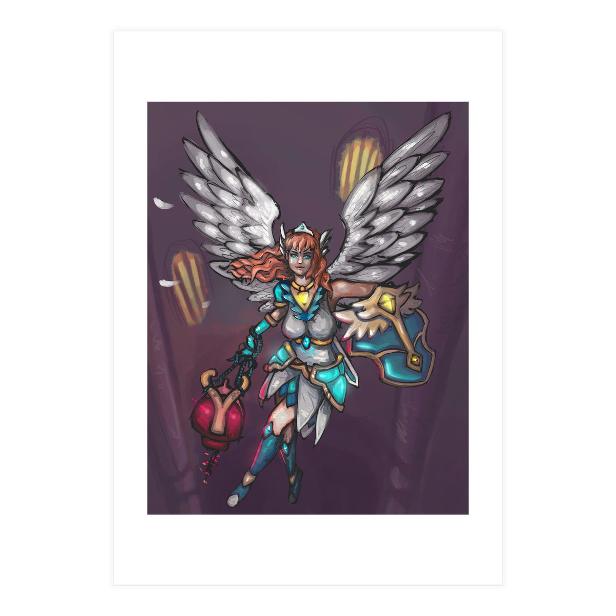 Valkyrie's Glory (Print Only)