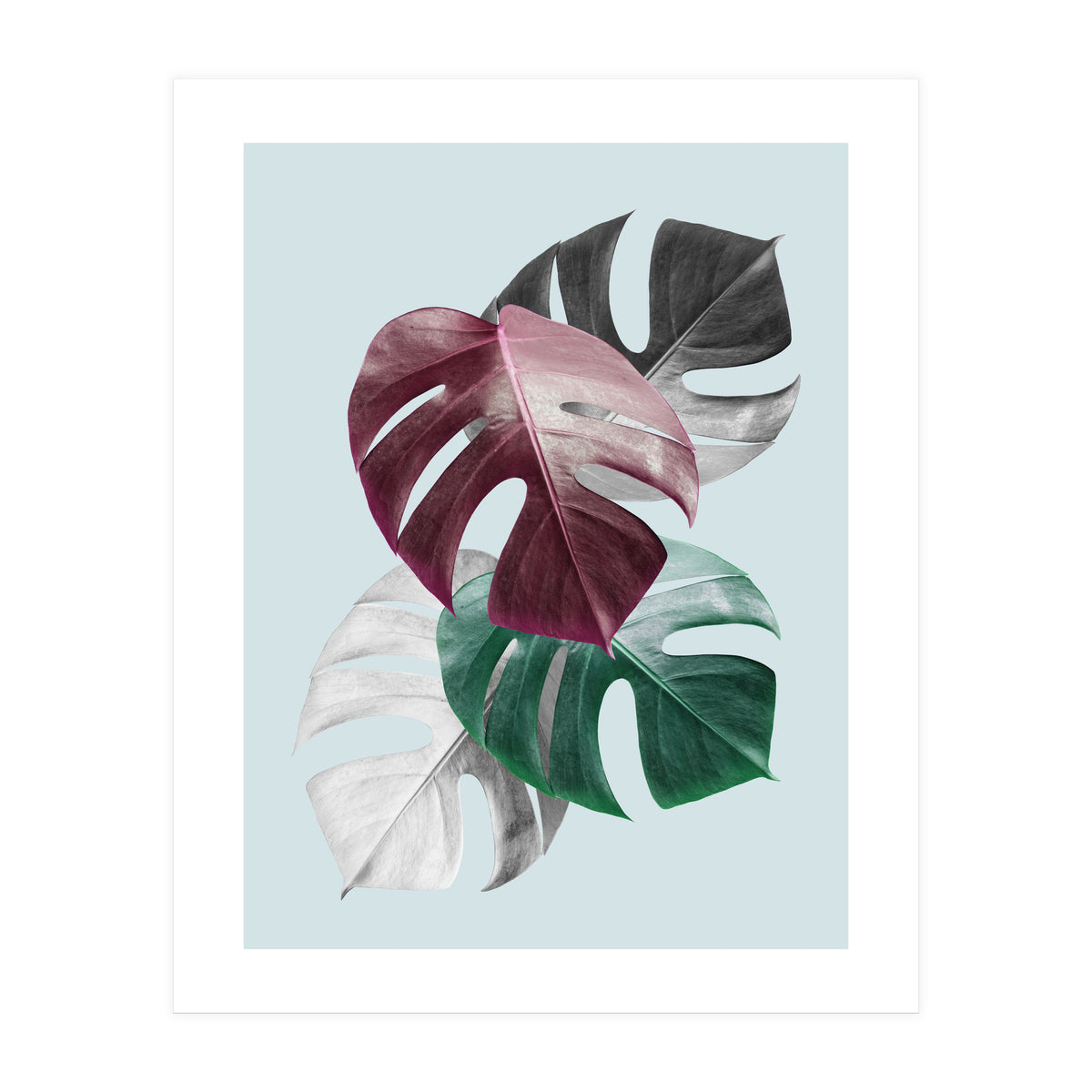 Tropical collage II (Print Only)