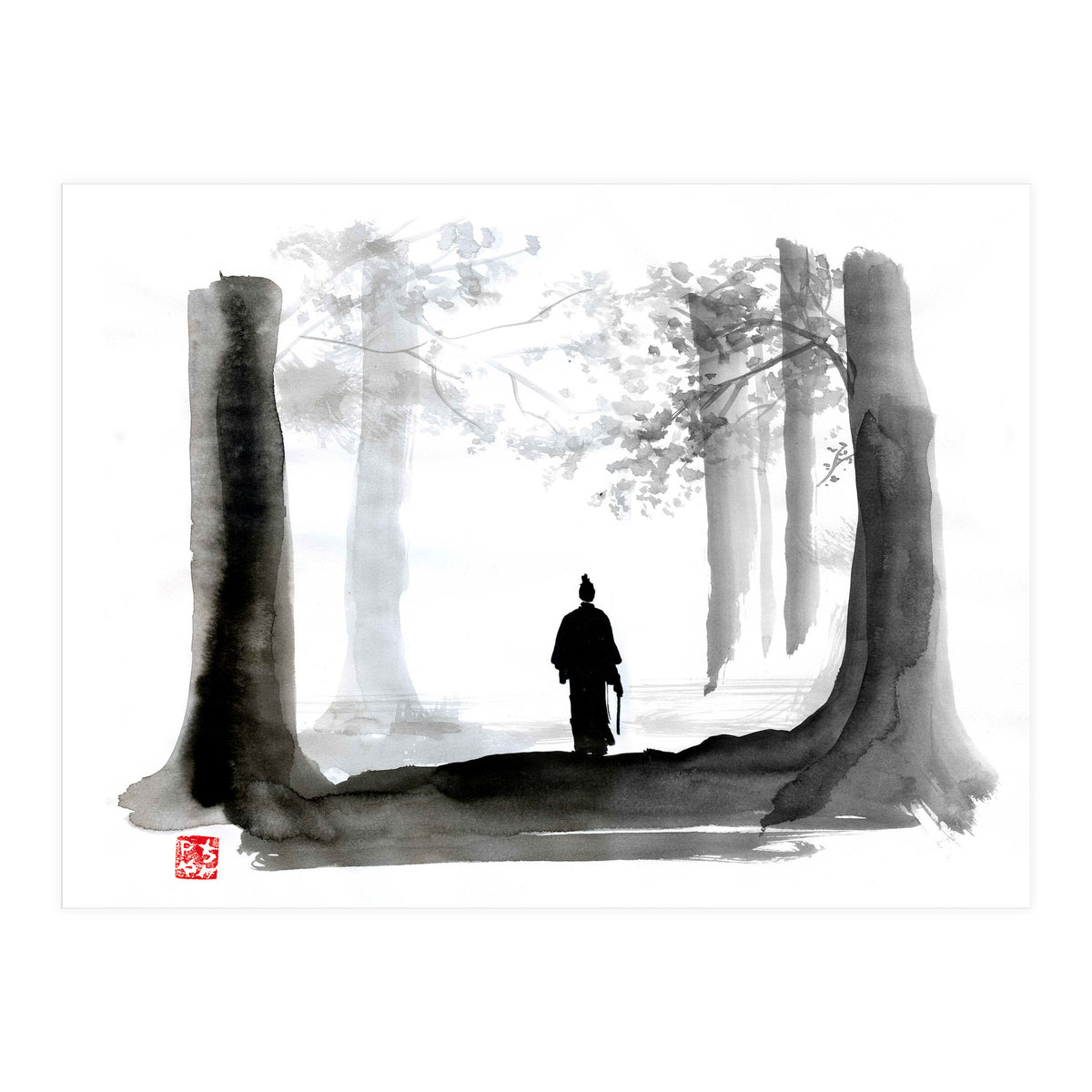 Samurai Forest (Print Only)