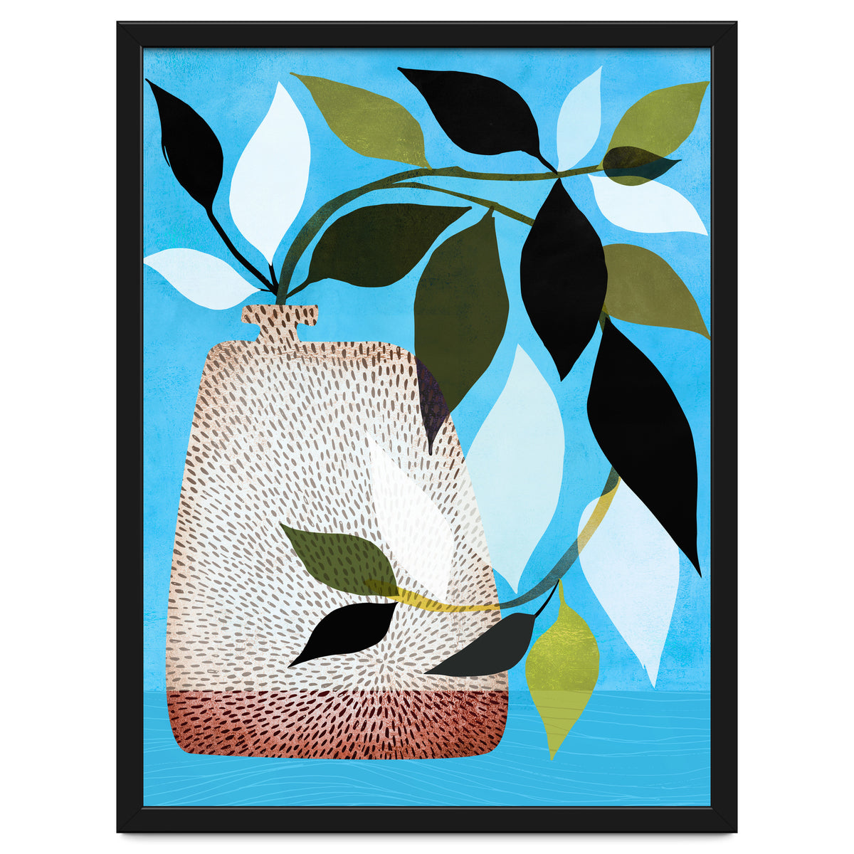 Tropical Ivy + Blue Sky