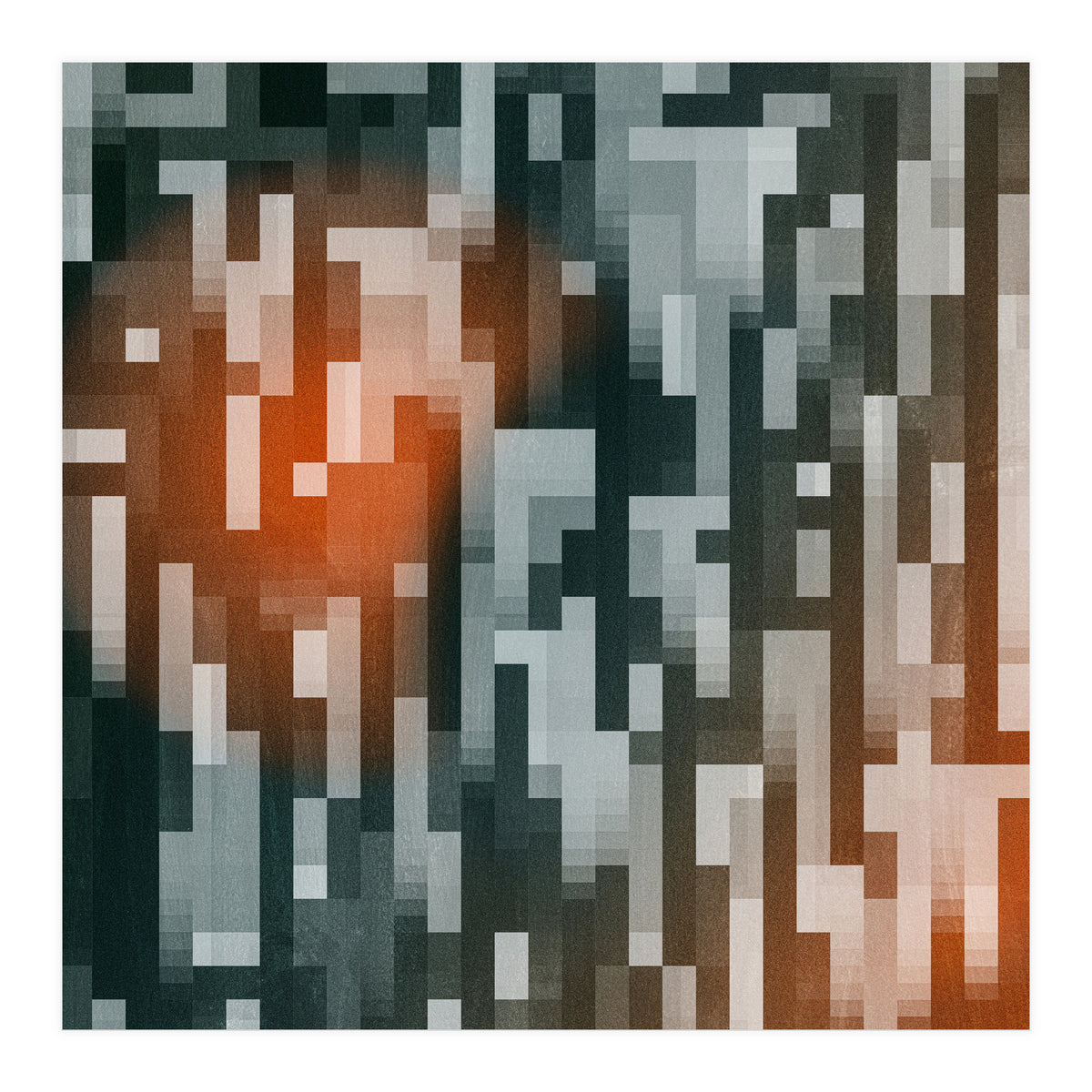 Pixel City #3 (Print Only)