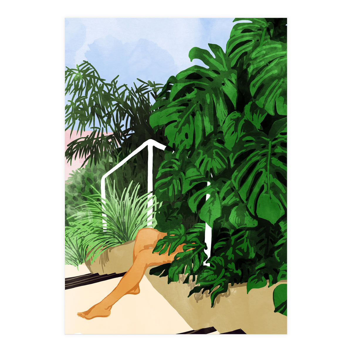 Hiding In Green (Print Only)