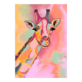 Giraffe Reaching the Rainbow (Print Only) thumbnail