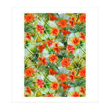 Nasturtiums watercolor 01 (Print Only) thumbnail