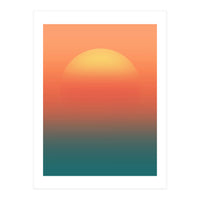 Ocean sunrise (Print Only)