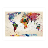 Map Of The World 2 (Print Only) thumbnail