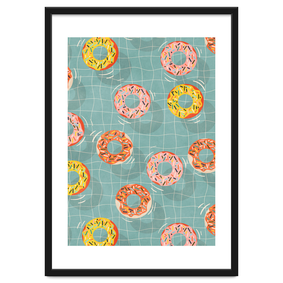 Pool Party Donuts