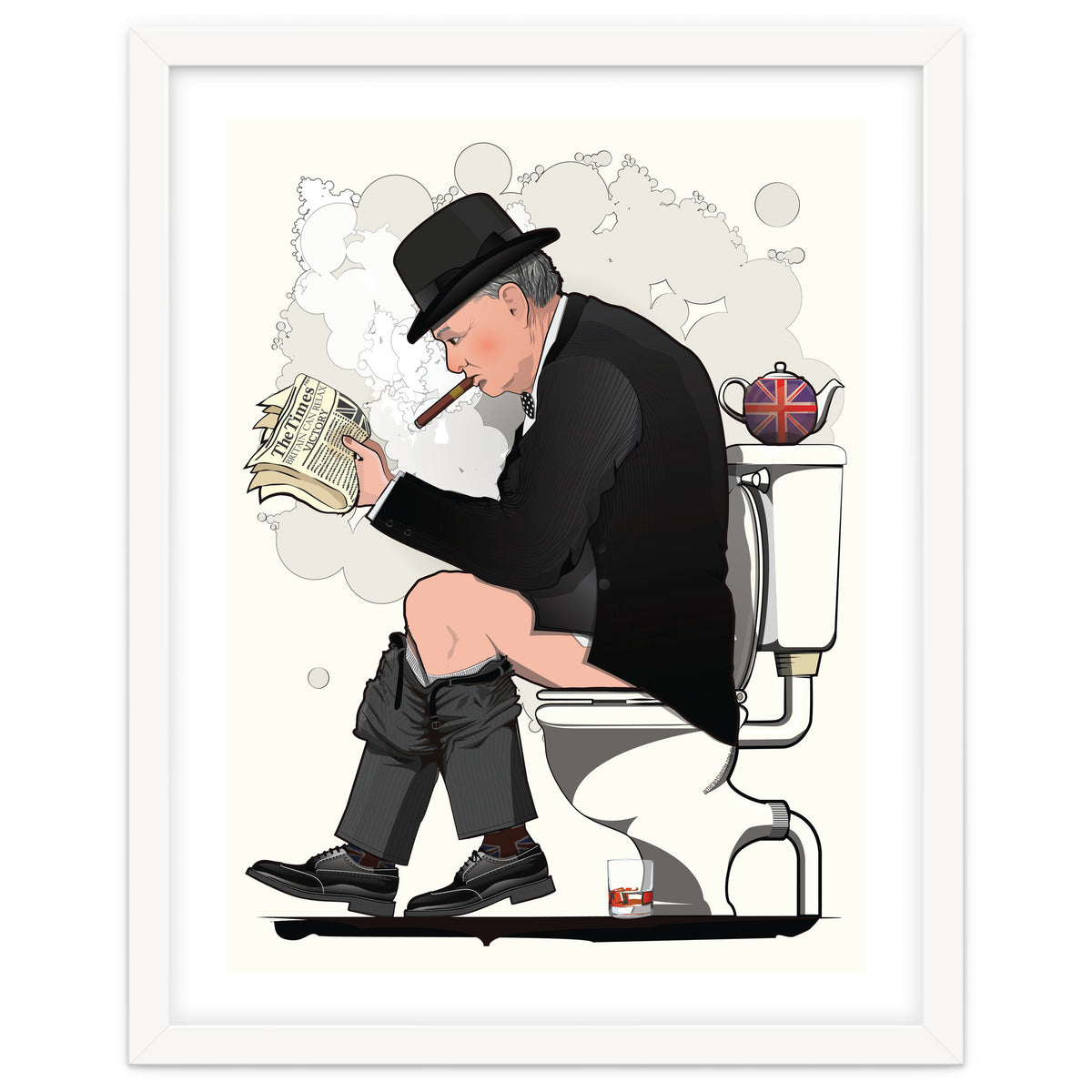 Churchill on the Toilet, Funny Bathroom Humour