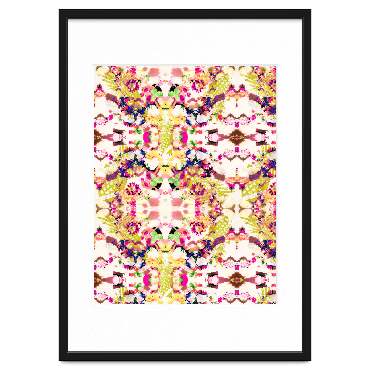 Painting mosaic - Abstract nature