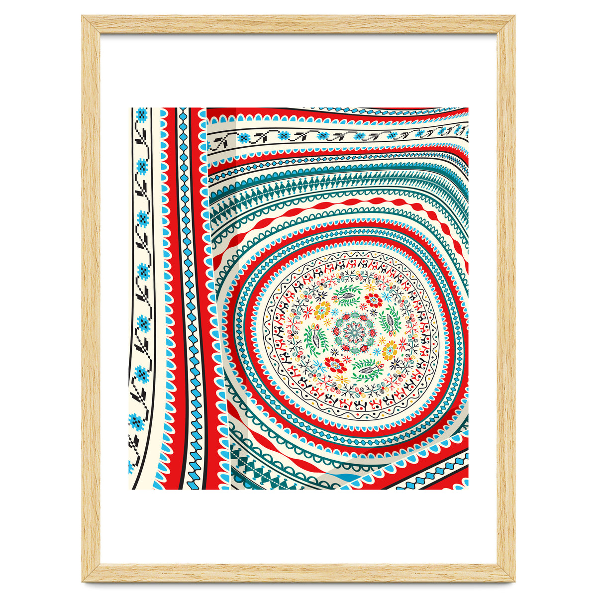 Romanian embroidery background 19