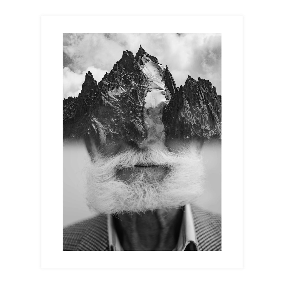 Der Mann Am Berg (Print Only)