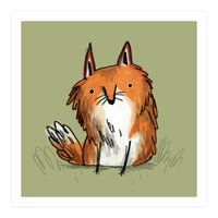 Scraggly Fox (Print Only)