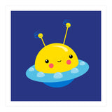 Nursery Picture Kawaii UFO (Print Only) thumbnail