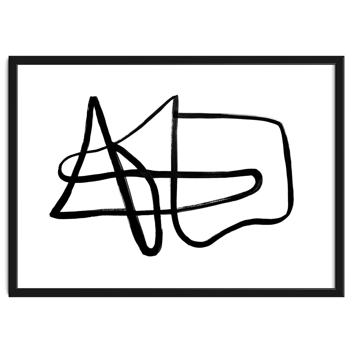 Black and White Line Art #1