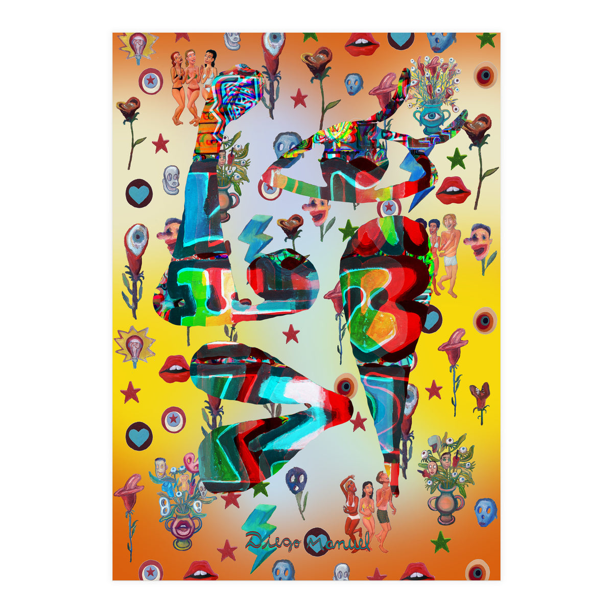 Graffiti Digital 12 2022 B 4 (Print Only)