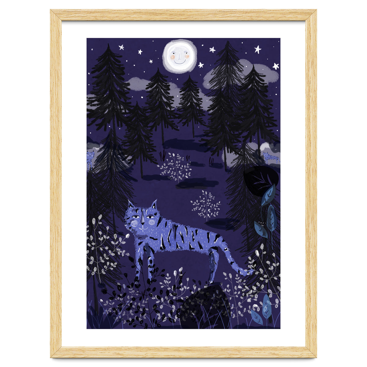 Night tigers  hide and seek