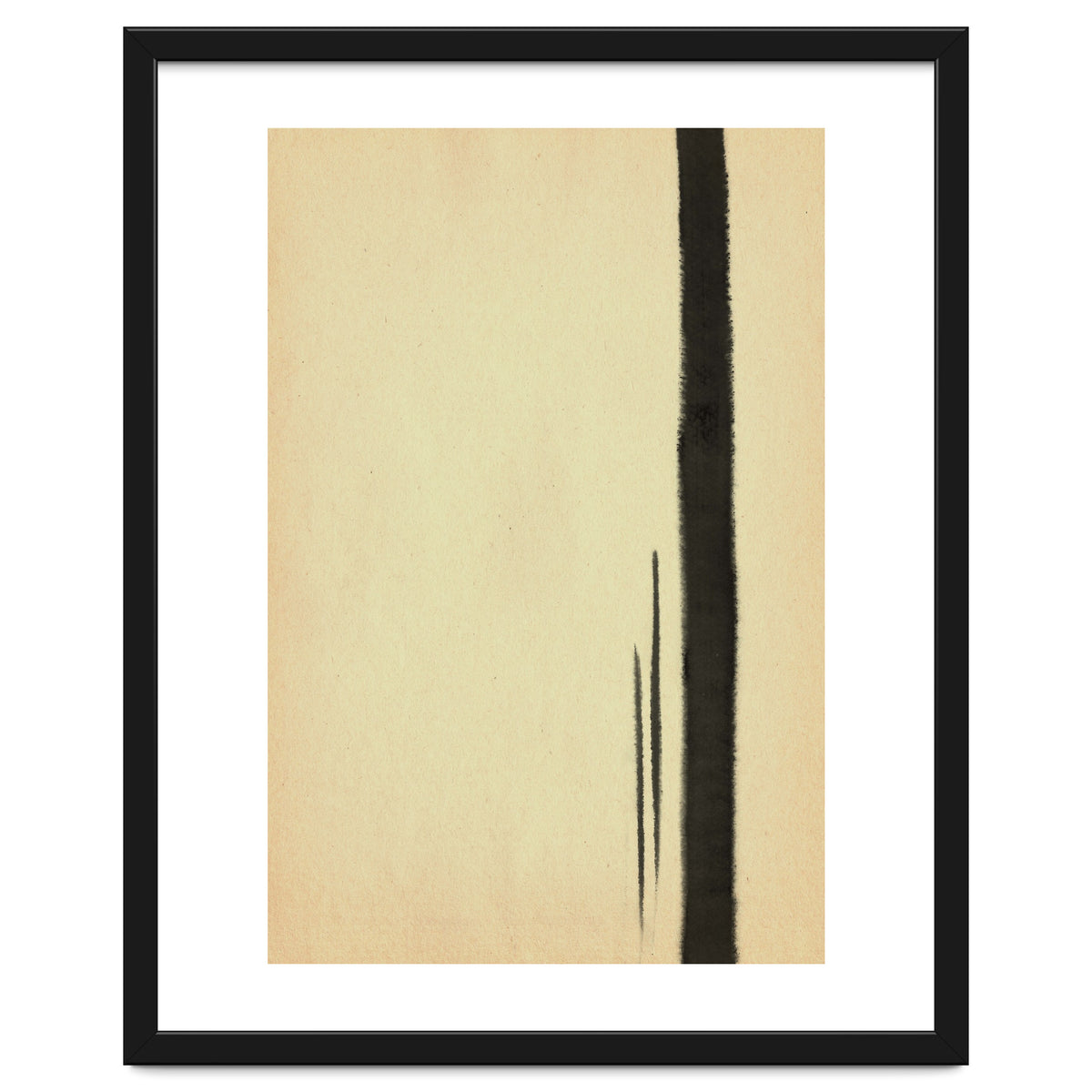 Minimalist black stripe