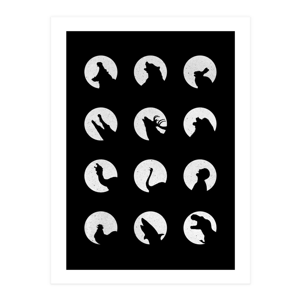 Wolf's Night Off (Print Only)