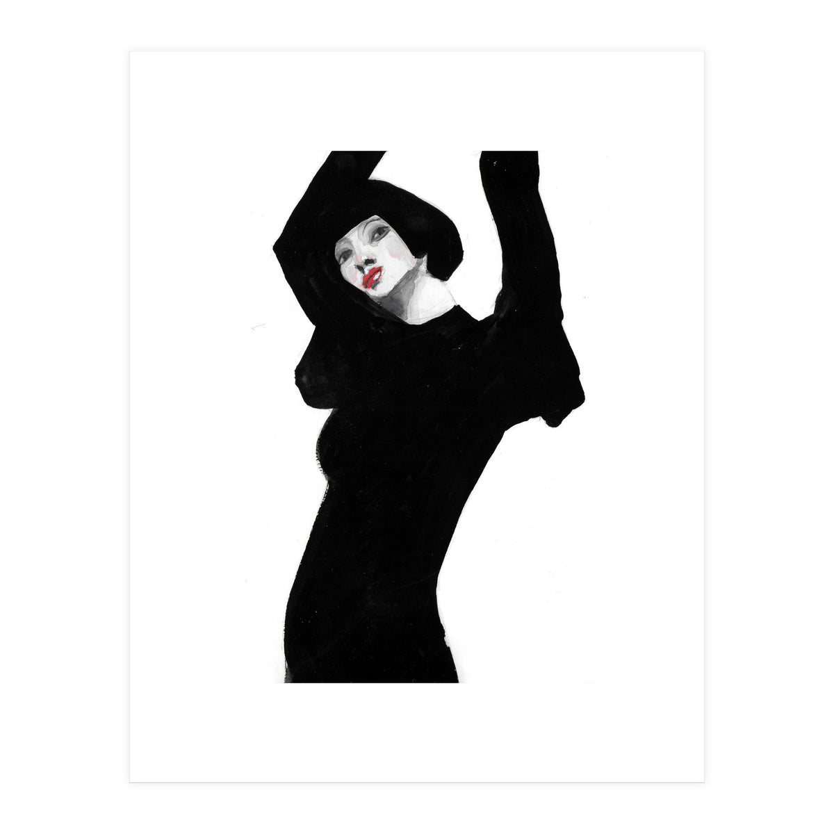 Untitled #11 - Woman in black (Print Only)