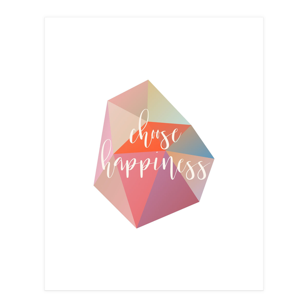 Choose Happiness  (Print Only)