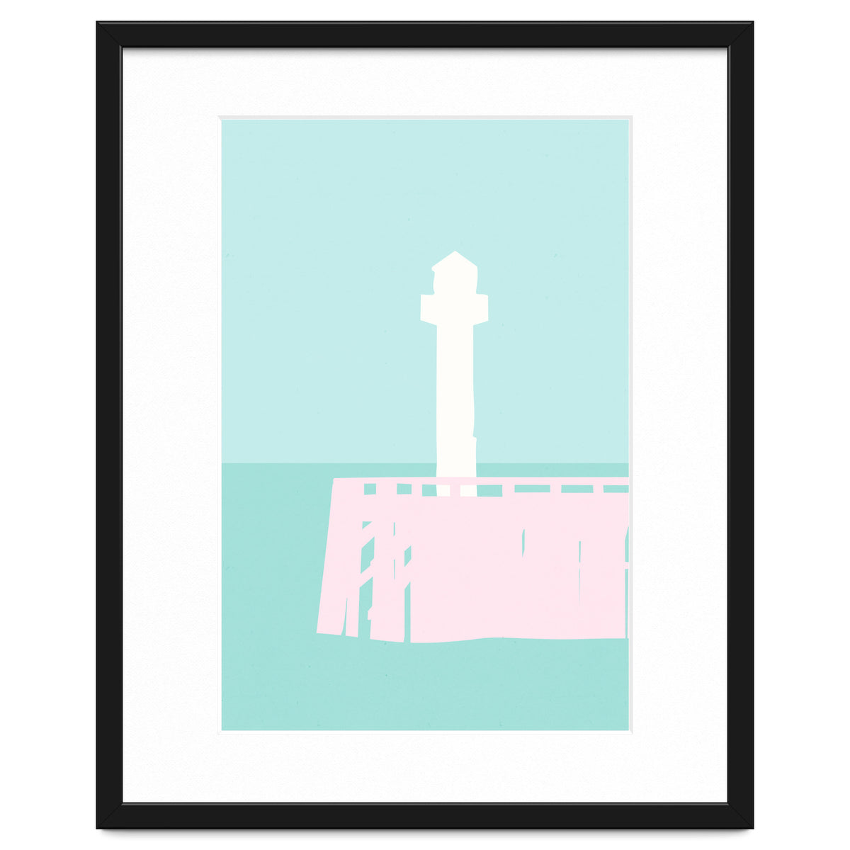 Minimal Pier - Turquoise Coast