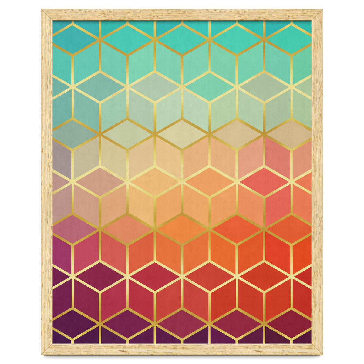 Colorful and golden pattern II