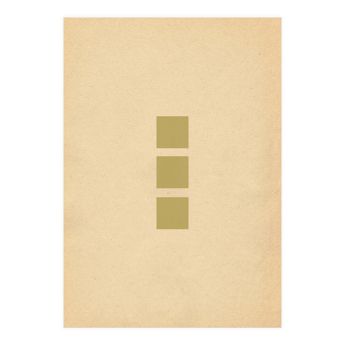 Minimalist green squares (Print Only)