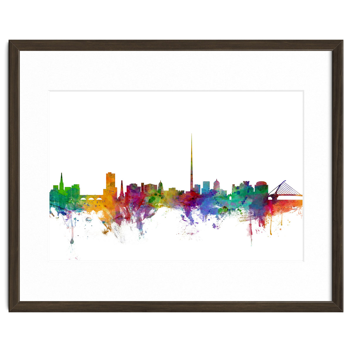 Dublin Ireland Skyline