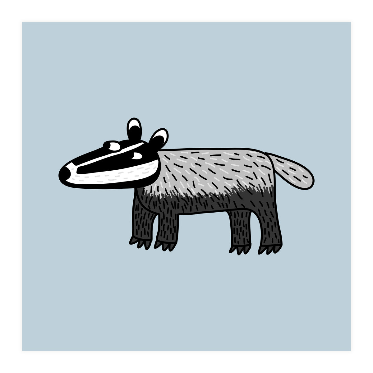 Badger (Print Only)