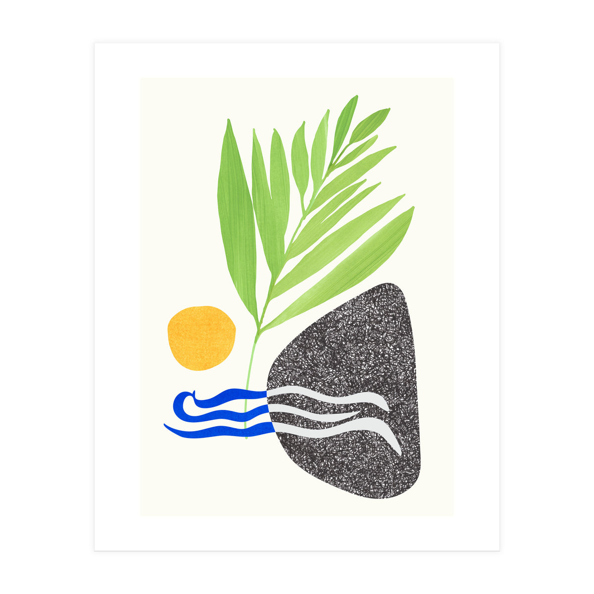 Yosemite Abstract Landscape (Print Only)