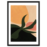 Abstract Boho Modern Plant