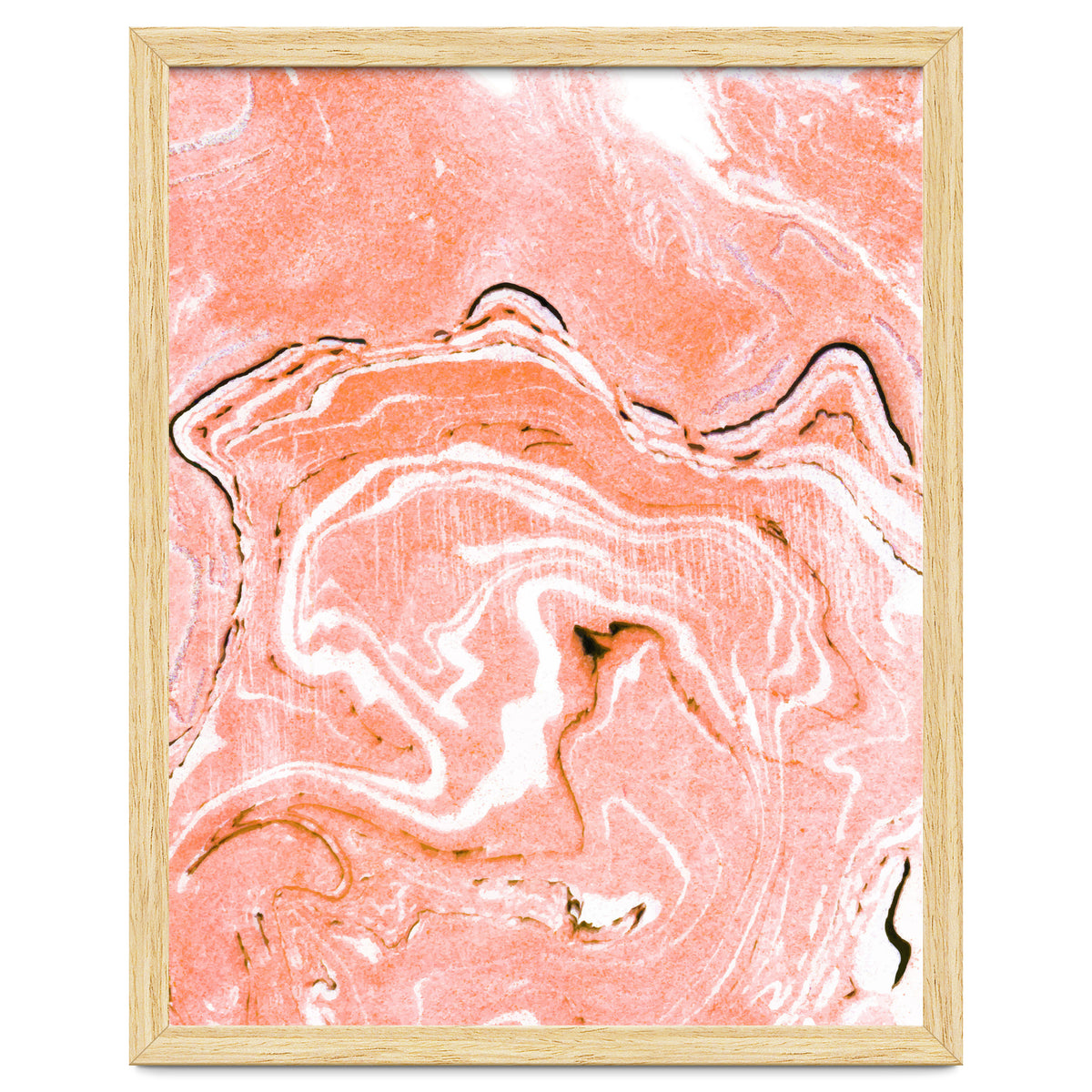 Coral Blush Marble