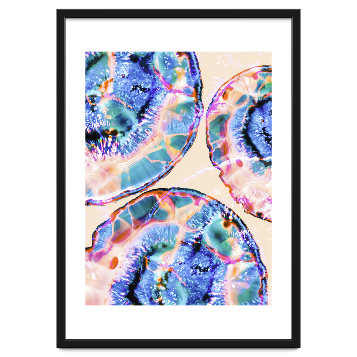 Abstract Agate Painting