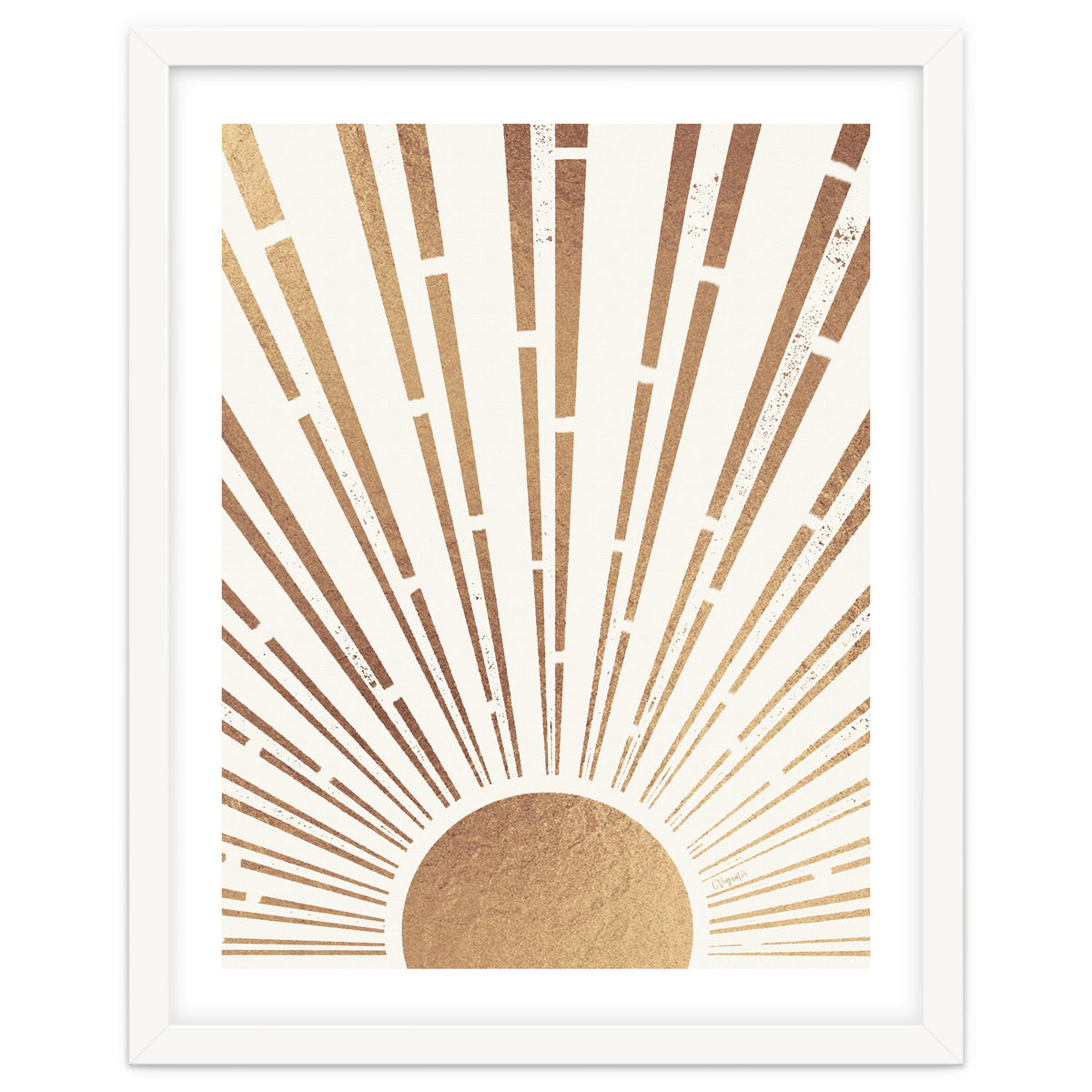 Sun Shines Inside You Gold