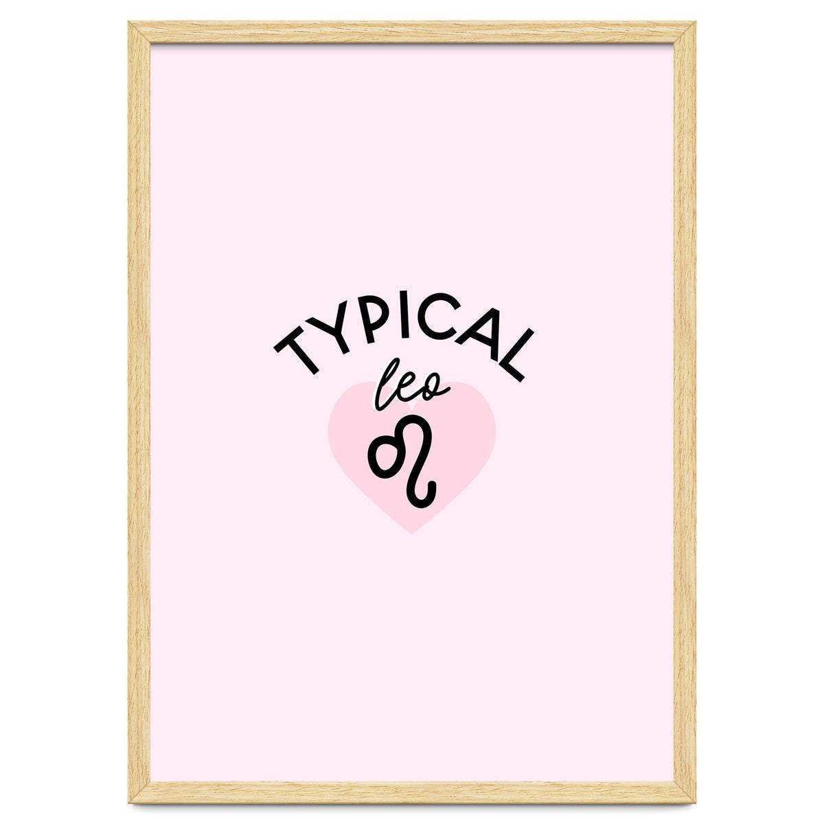 Typical Leo Horoscope Print