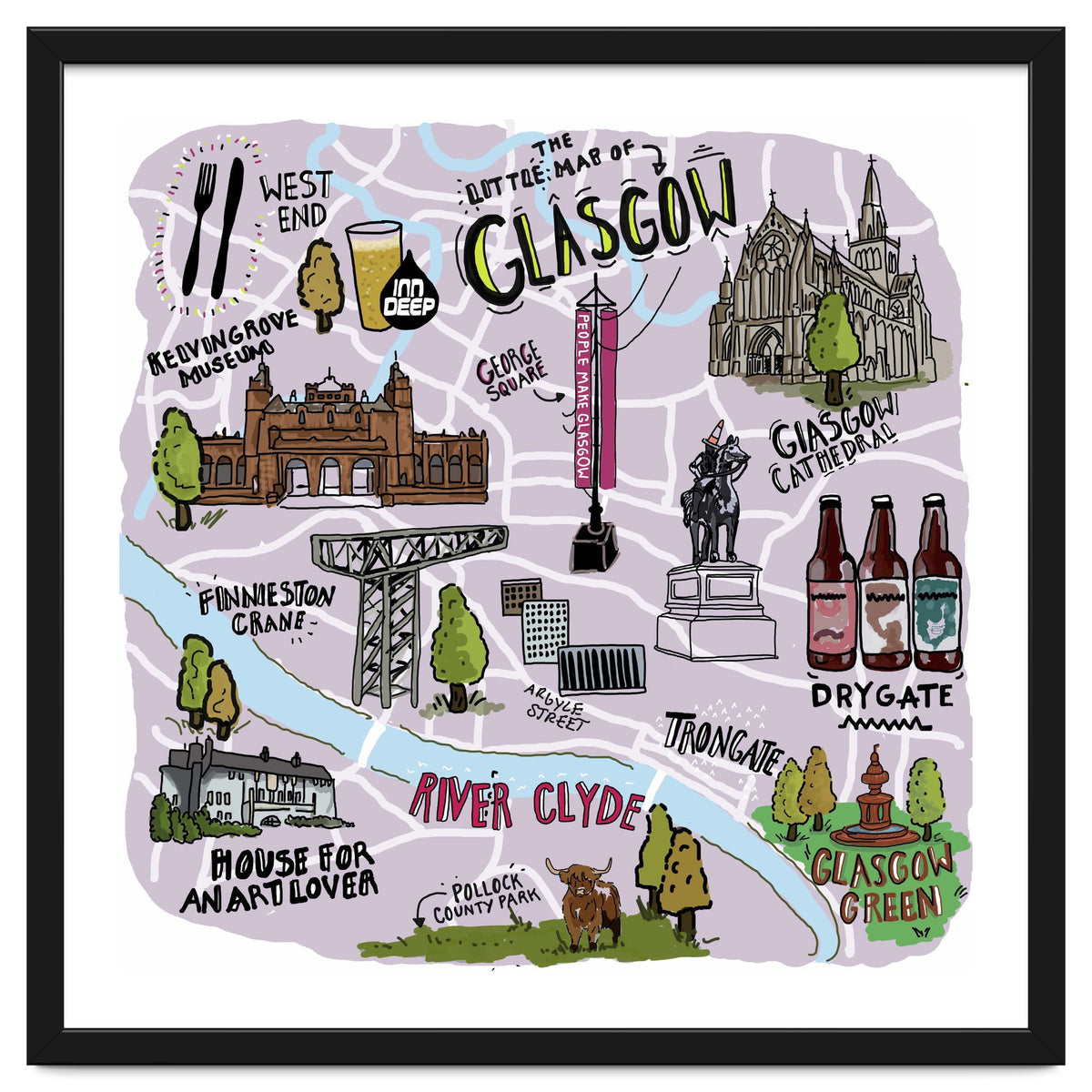 Little Map of Glasgow