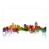 Cincinnati Ohio Skyline (Print Only) thumbnail