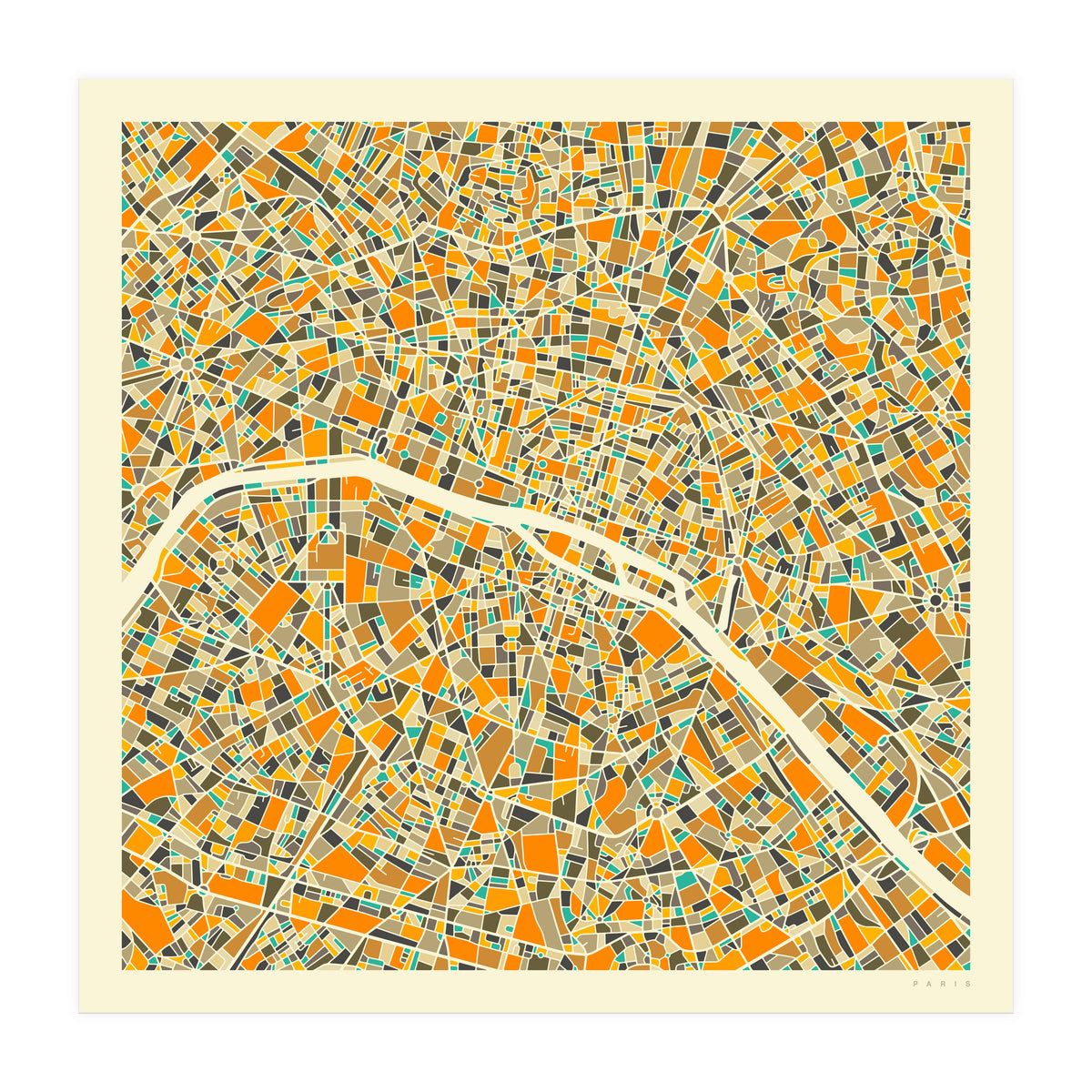 PARIS MAP (Print Only)